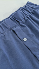 Charger l&#39;image dans la galerie, L&#39;ASSIDU - Caleçon jersey bleu moyen
