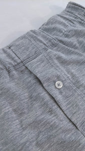 L'ASSIDU - Caleçon jersey gris chiné
