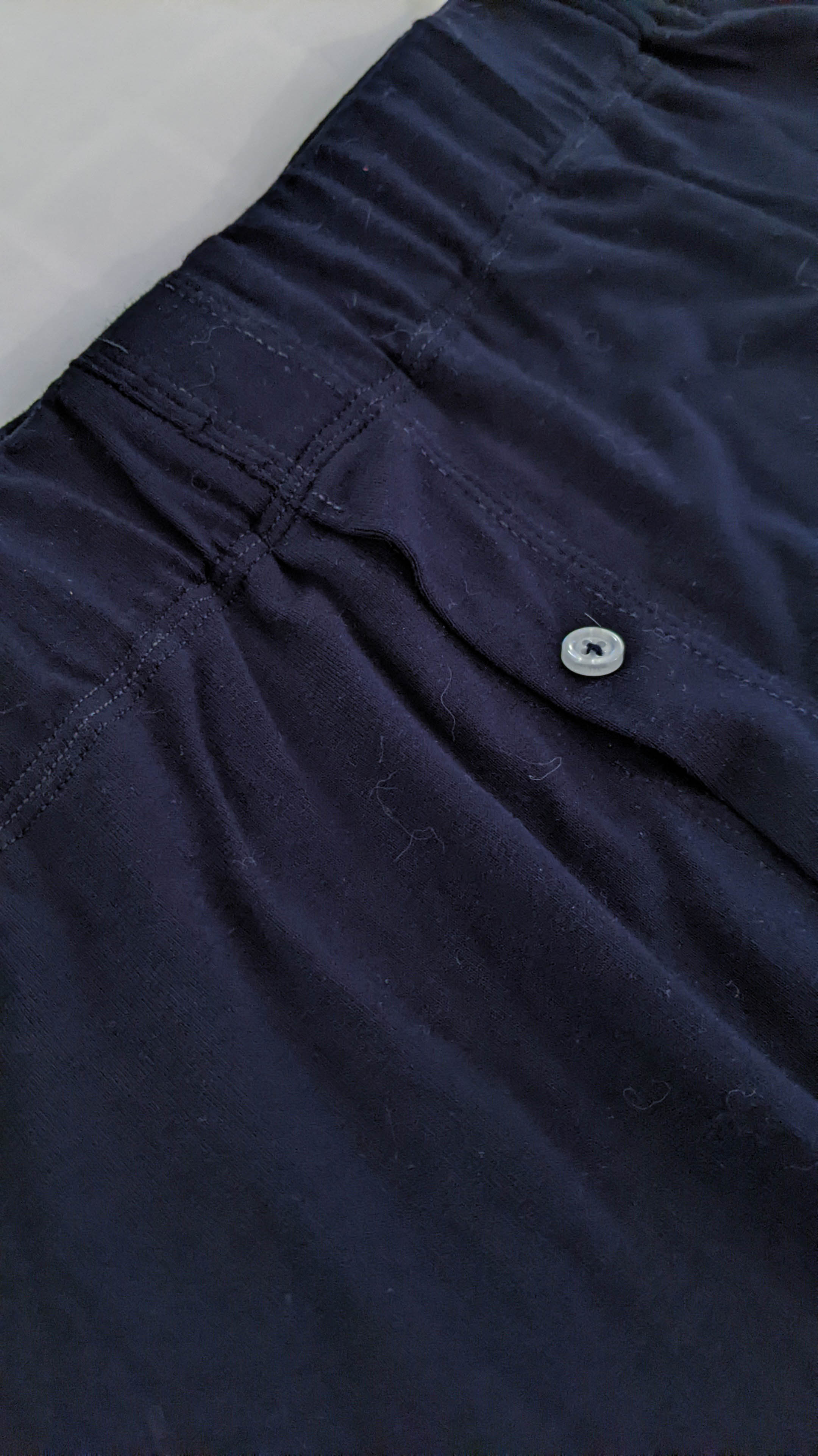 L'ASSIDU - Caleçon jersey bleu marine